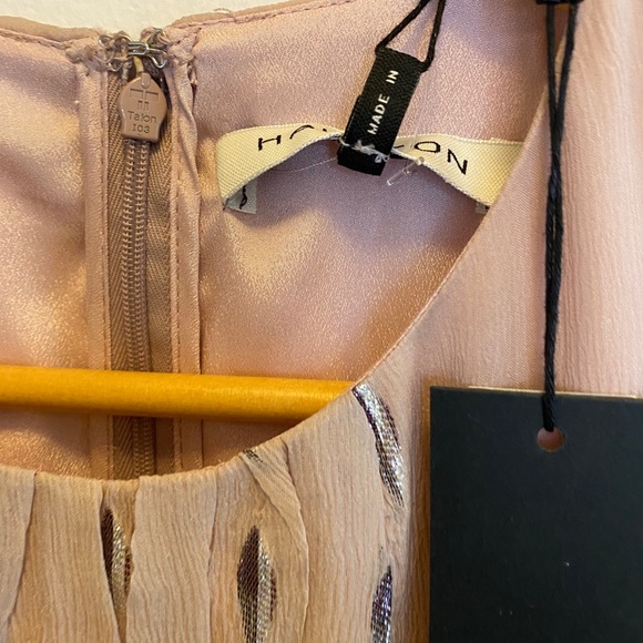 Halston Ruffle Skirt Gown! Stunning! New With Tags - Picture 11 of 15